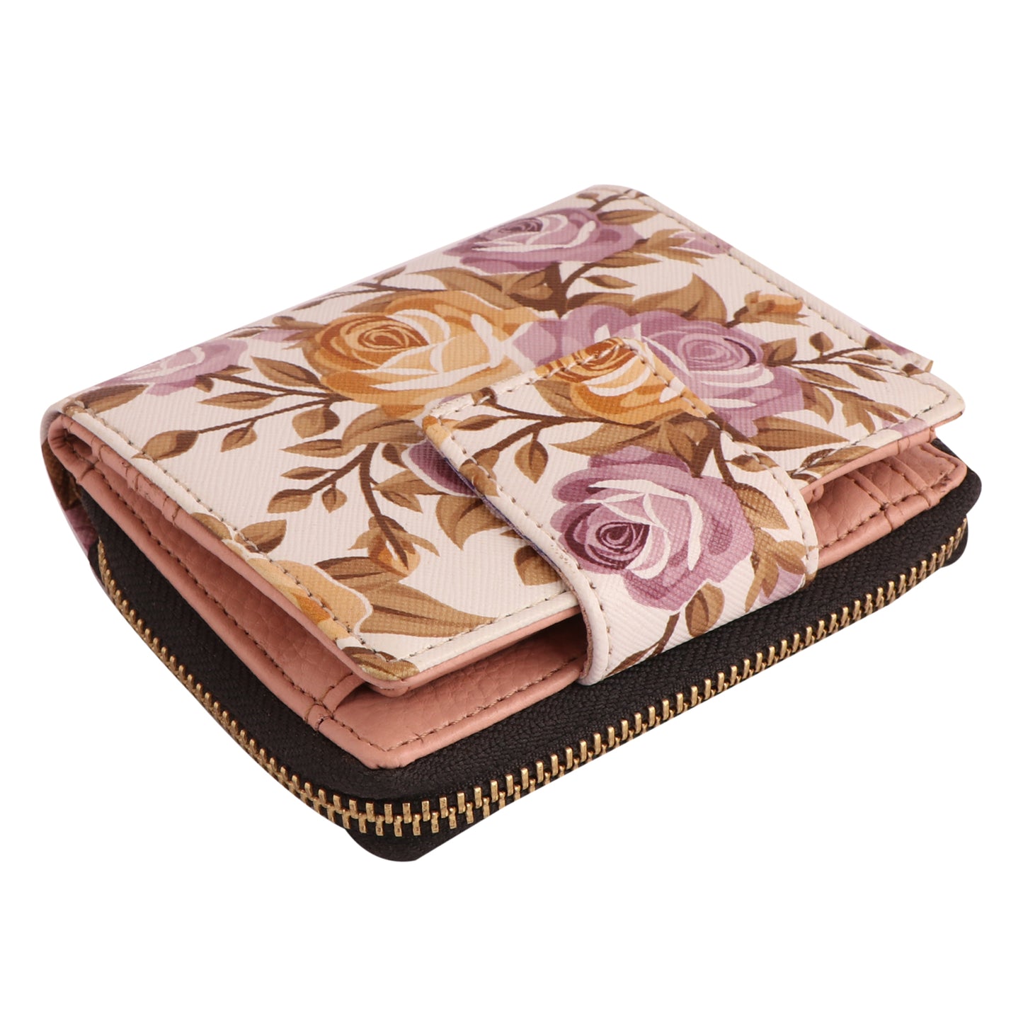 Floral Women’s Wallet | Vegan Leather Small Purse