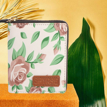 Floral Vegan Leather Women’s Wallet