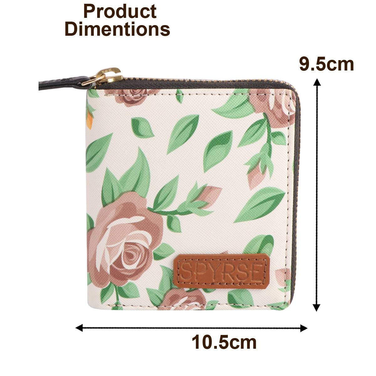 Floral Vegan Leather Women’s Wallet