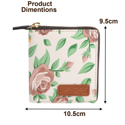 Floral Vegan Leather Women’s Wallet