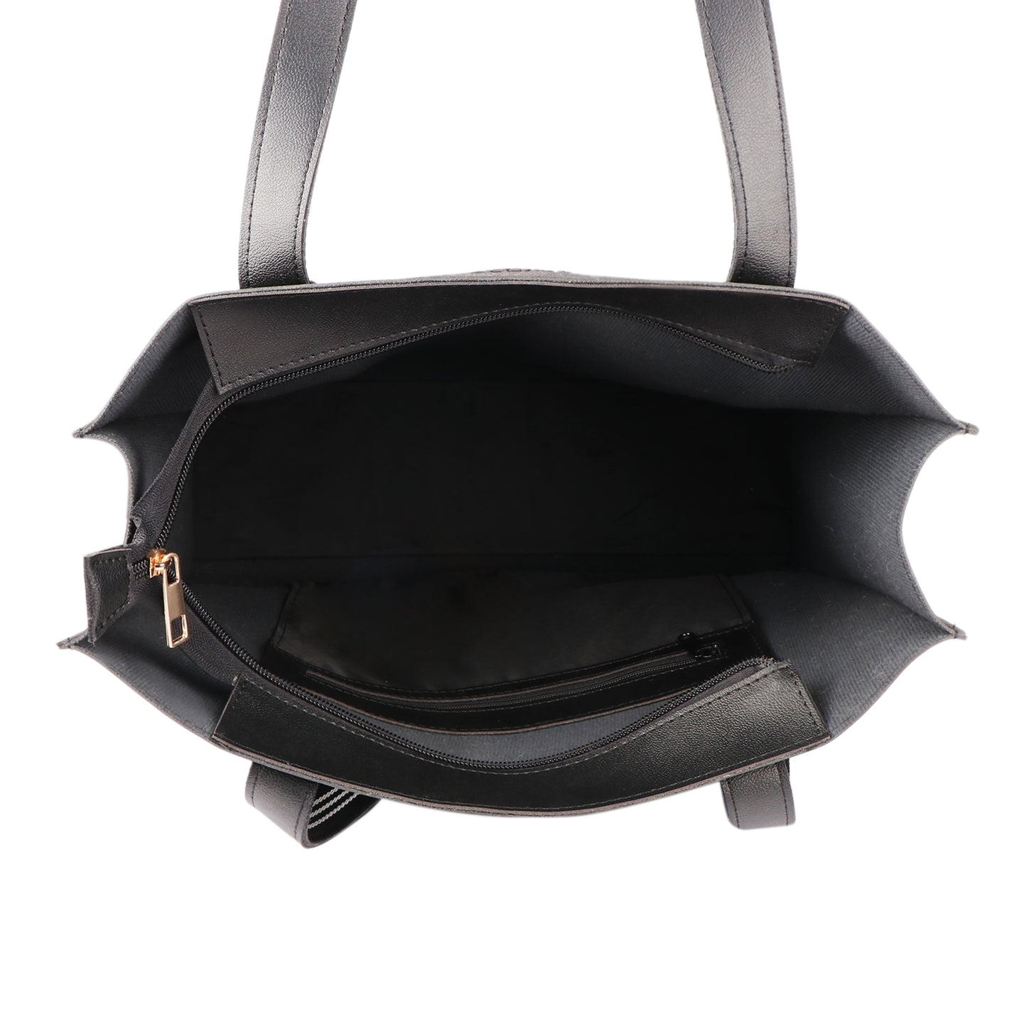 Women’s Black Handbag – Premium Vegan Leather Shoulder Bag