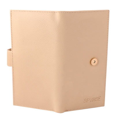 Beige Vegan Leather Women’s Wallet | Elegant Design