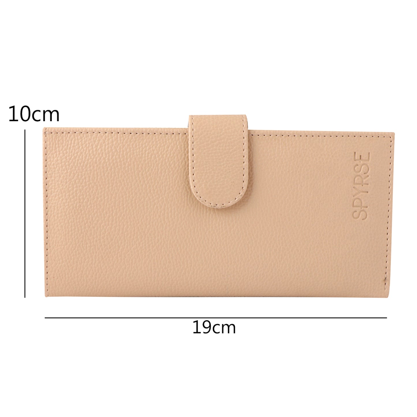 Beige Vegan Leather Women’s Wallet | Elegant Design