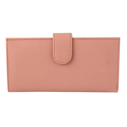 Pink Vegan Leather Women’s Clutch | Elegant, Durable | Stylish Everyday Companion