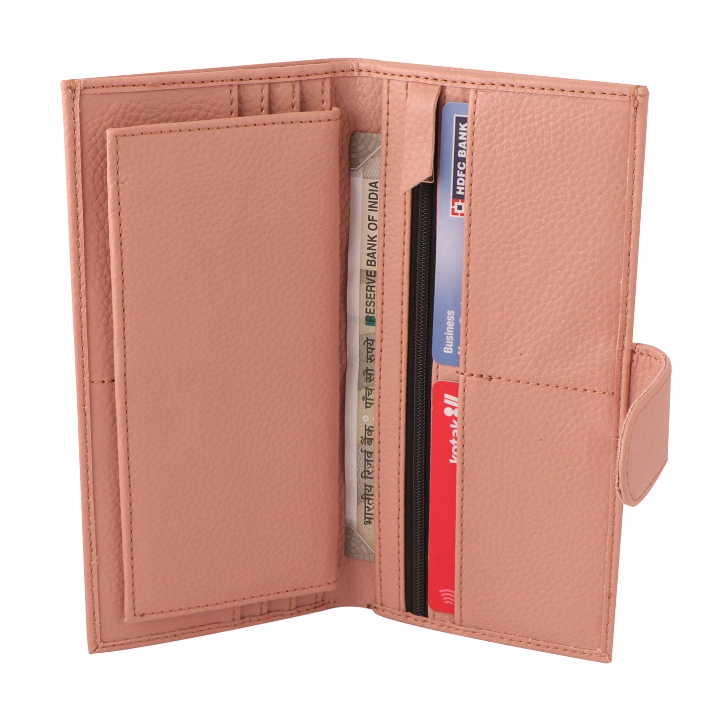 Pink Vegan Leather Women’s Clutch | Elegant, Durable | Stylish Everyday Companion