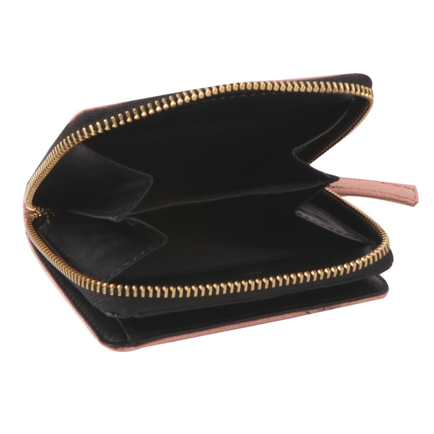 Pink Quilted Vegan Leather Women’s Wallet