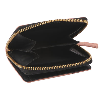 Pink Quilted Vegan Leather Women’s Wallet