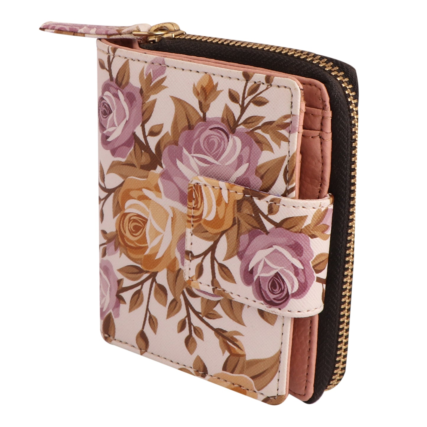 Floral Women’s Wallet | Vegan Leather Small Purse