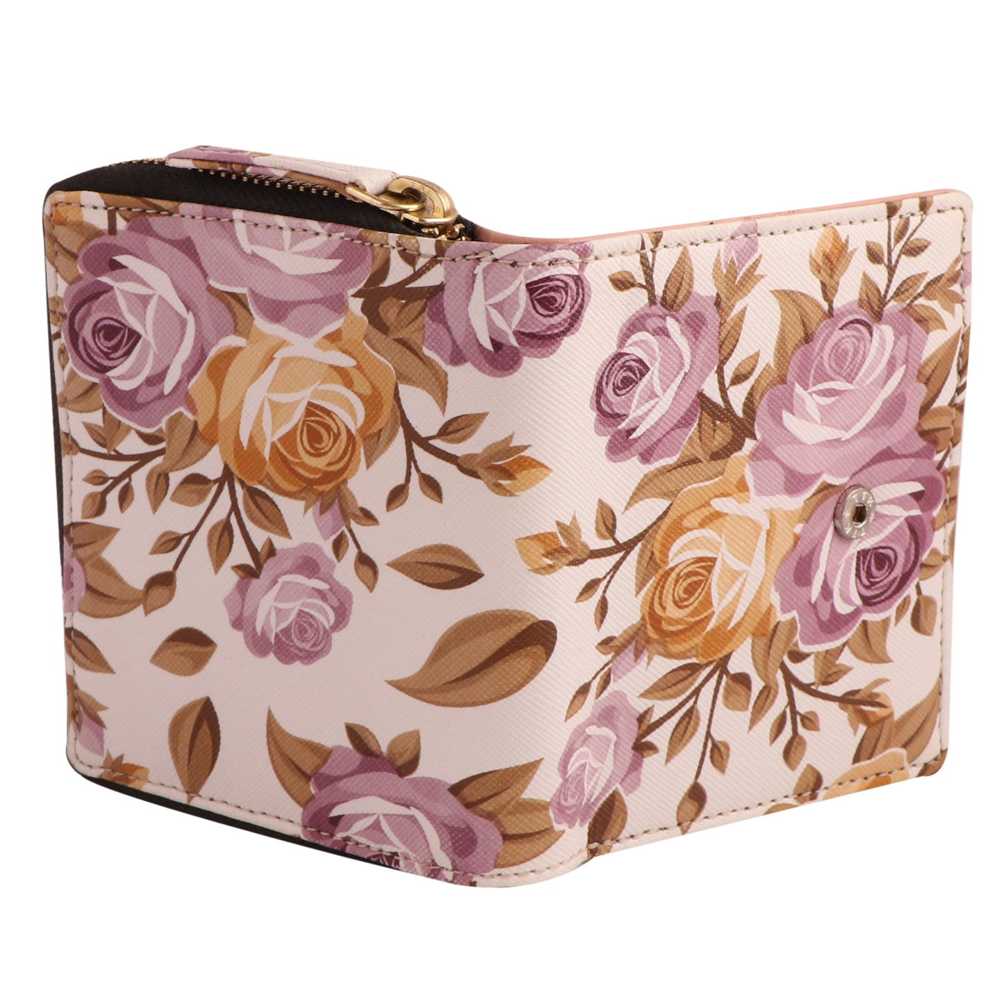 Floral Women’s Wallet | Vegan Leather Small Purse