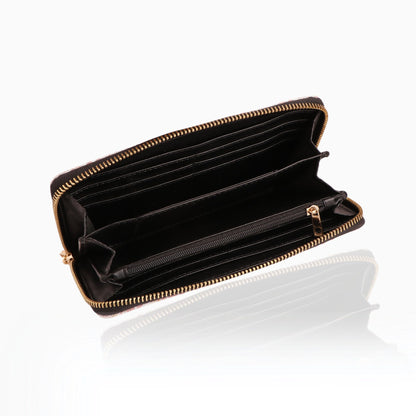 Multicolor Pebble Vegan Leather Women’s Clutch